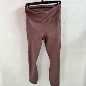 Athleta Size Small Purple 7/8 Length Leggings with Pockets